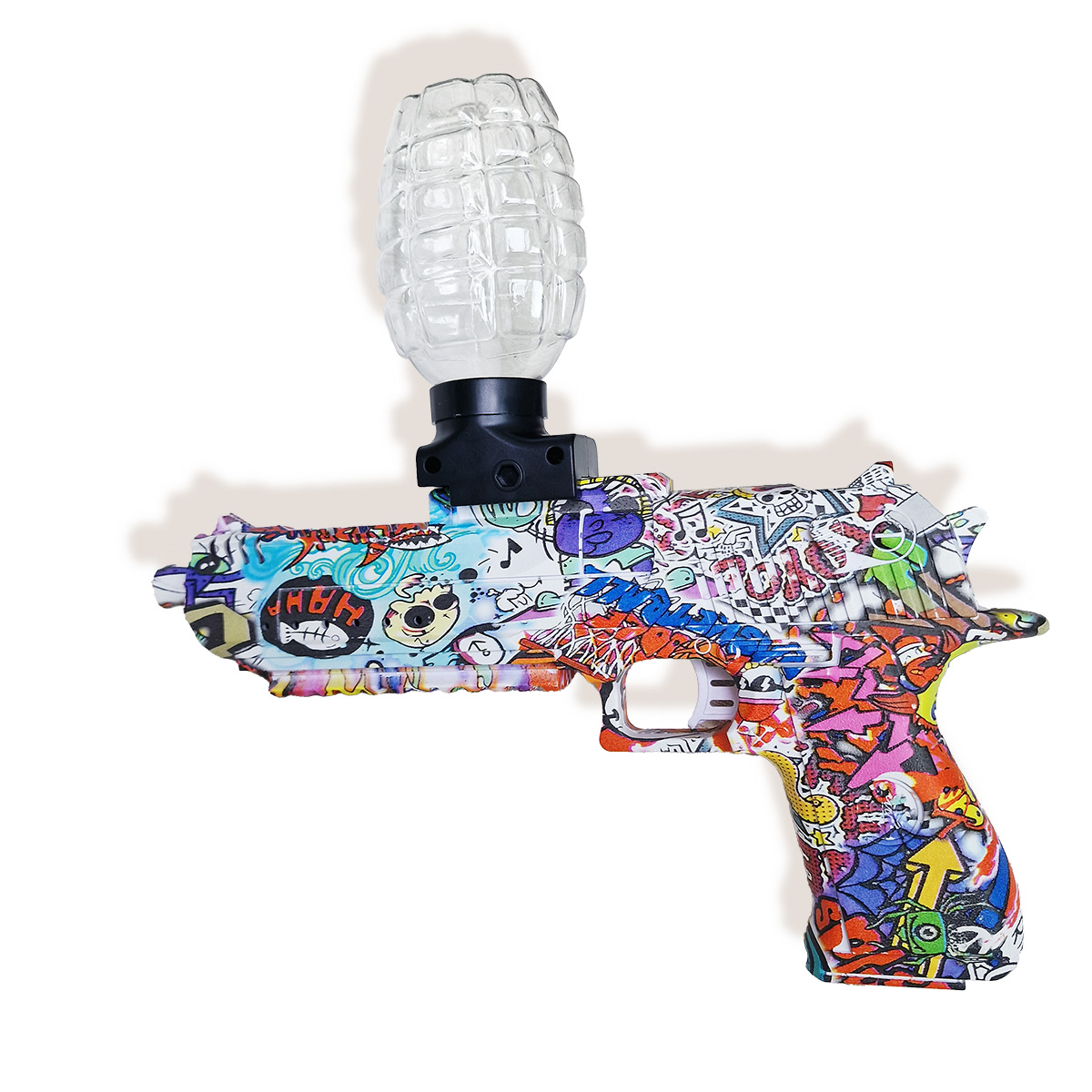 Desert Eagle gelinis pistoletas su spalvotu skinu